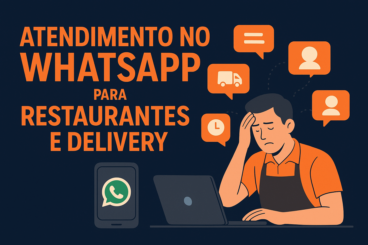 Atendimento no WhatsApp para Restaurantes e Delivery